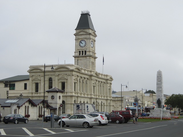 Stadhuis in Oamaru